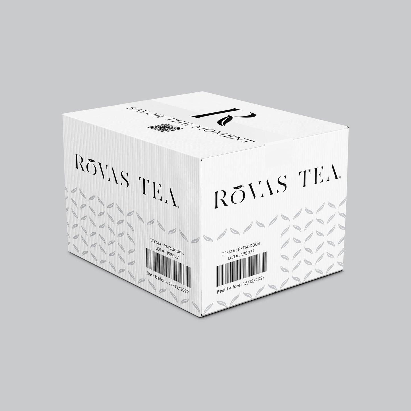 Rovas Tea Cardboard Box